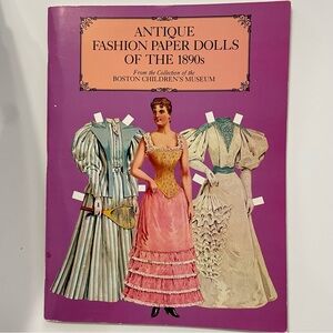 Antique Fashion Paper Dolls of the 1890’s